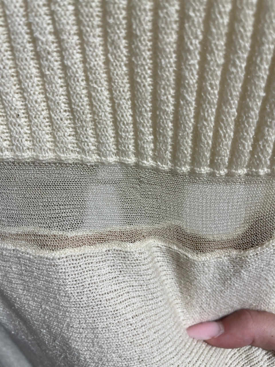 Robe Alexander Mcqueen beige T.M
