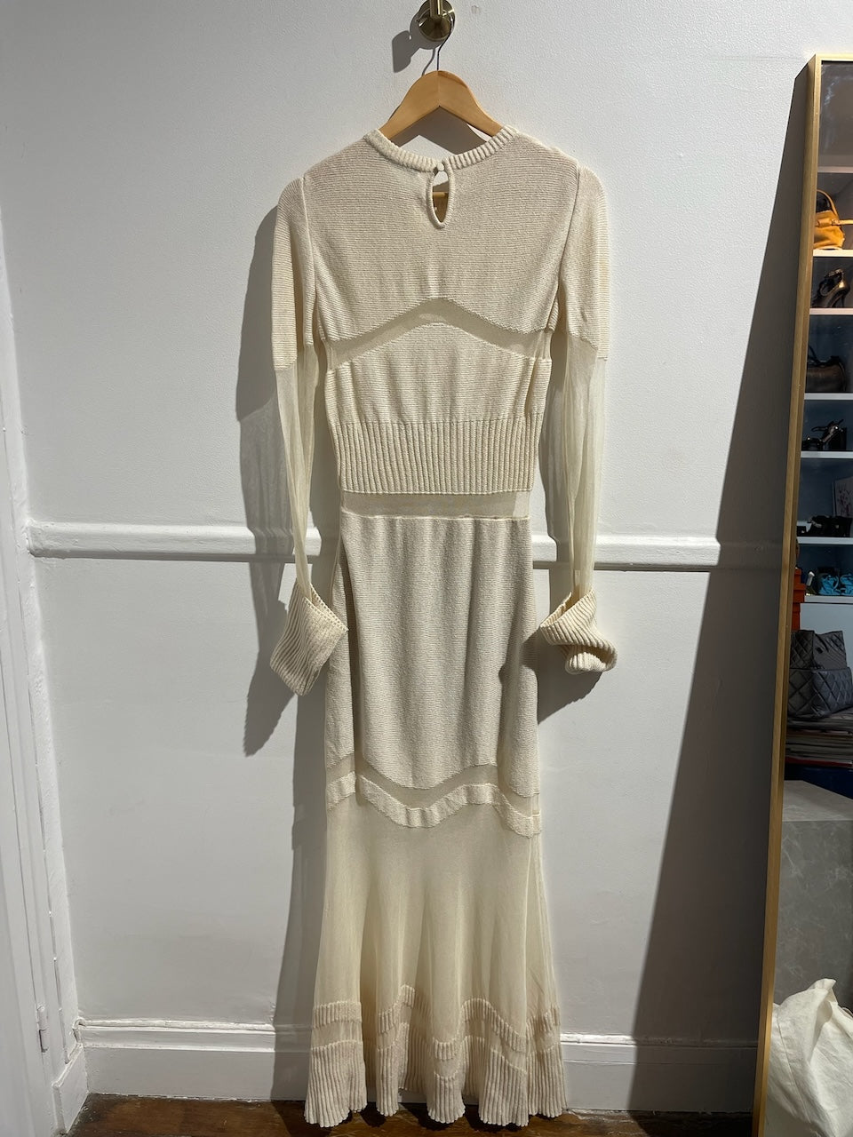 Robe Alexander Mcqueen beige T.M