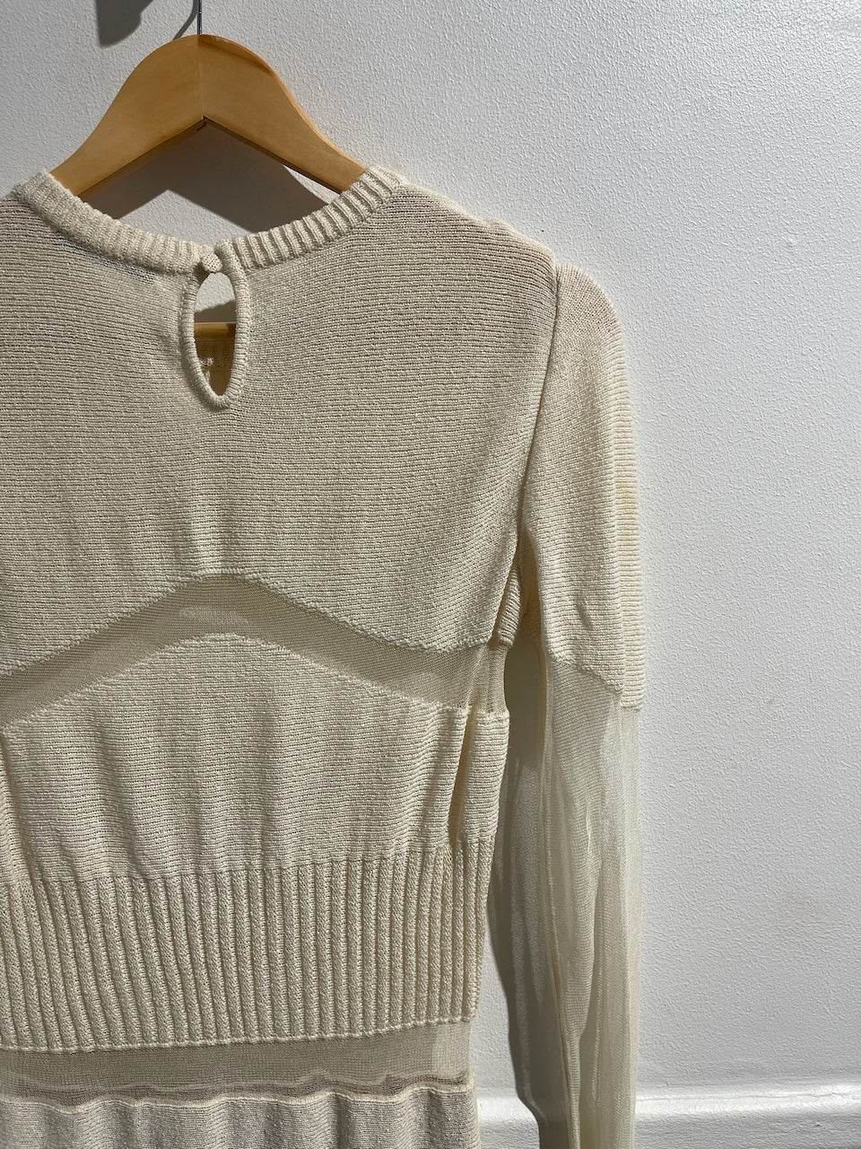 Robe Alexander Mcqueen beige T.M