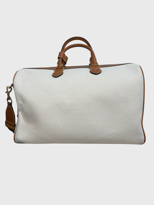 Sac de voyage Gucci beige