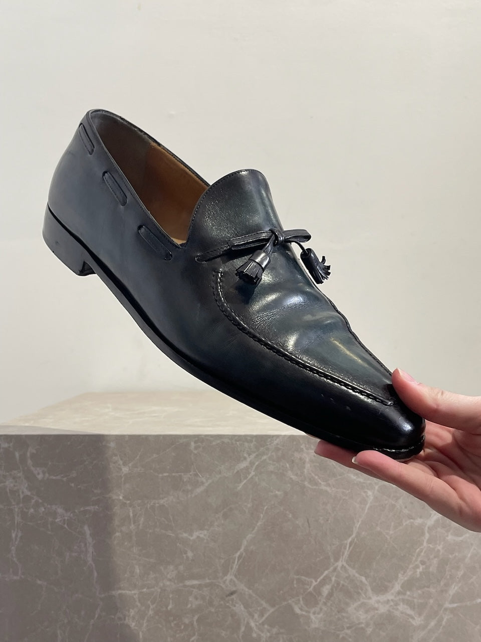 Mocassins Berluti verts T.45