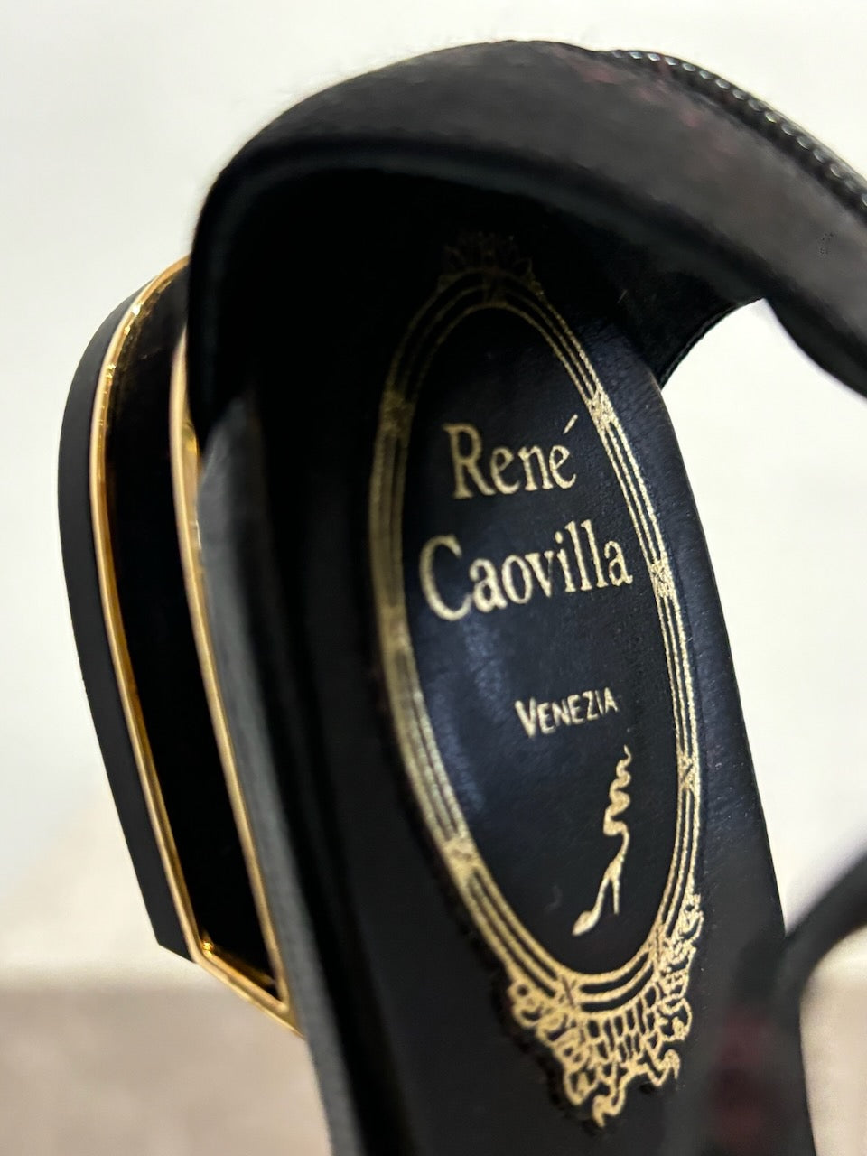 Sandales Rene Caovilla T.36,5 Neuves
