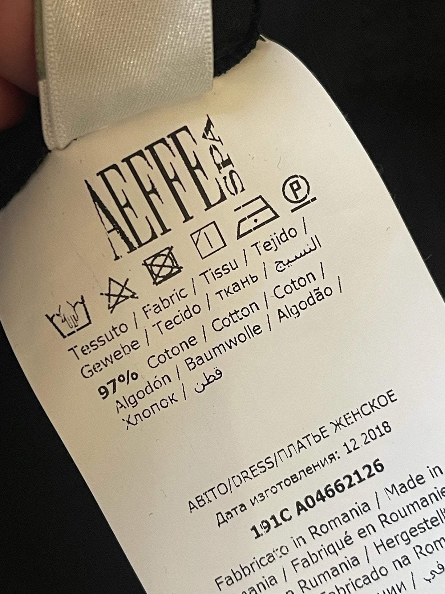 Combinaison Philosophy noire T.44