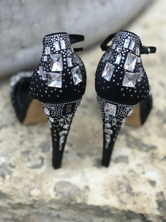 Sandales Rene Caovilla noires T.40