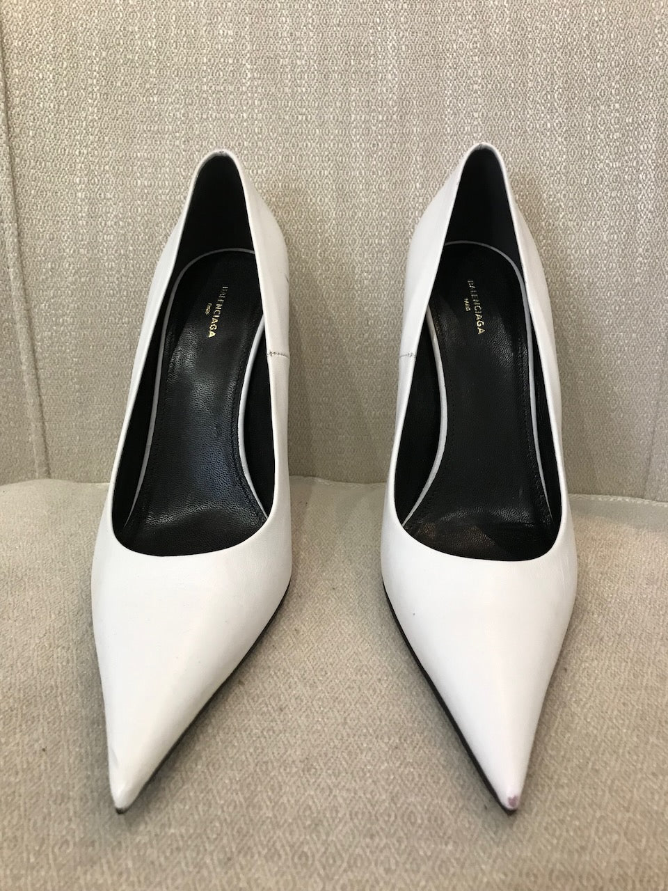 Escarpins Balenciaga blancs T.39 NEUFS