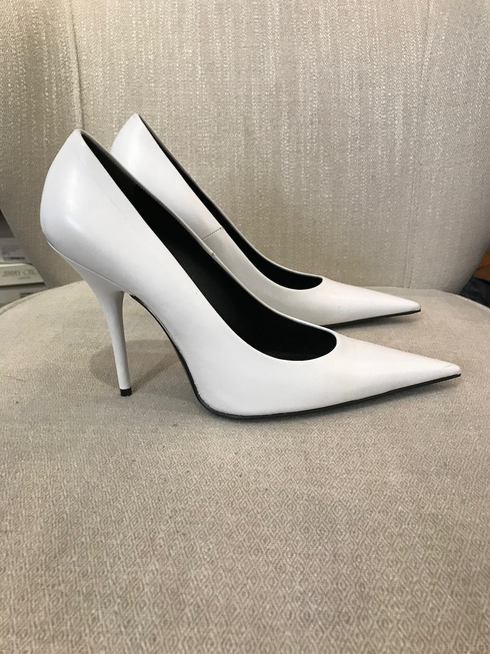 Escarpins Balenciaga blancs T.39 NEUFS