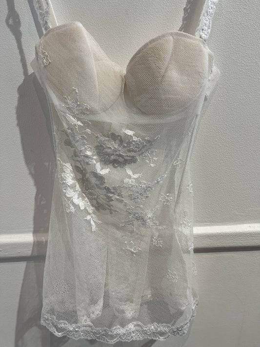 Corset La Perla blanc T.2