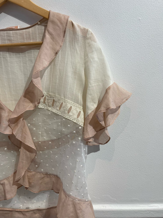 Top Chloé écru T.S