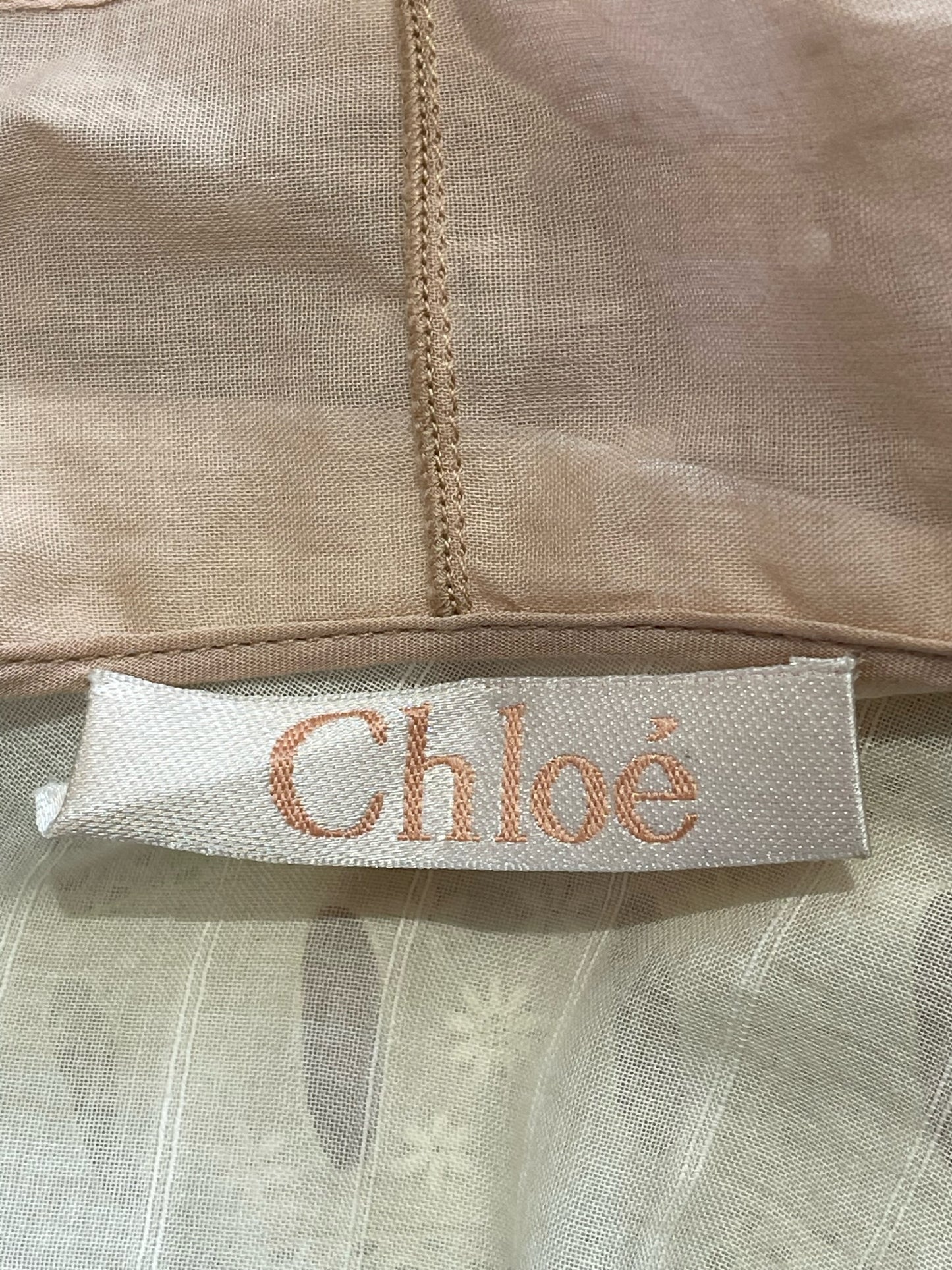 Top Chloé écru T.S