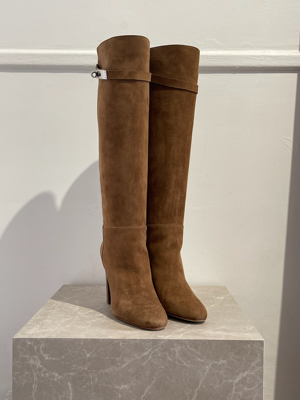 Bottes Hermès camel T.39 NEUVES