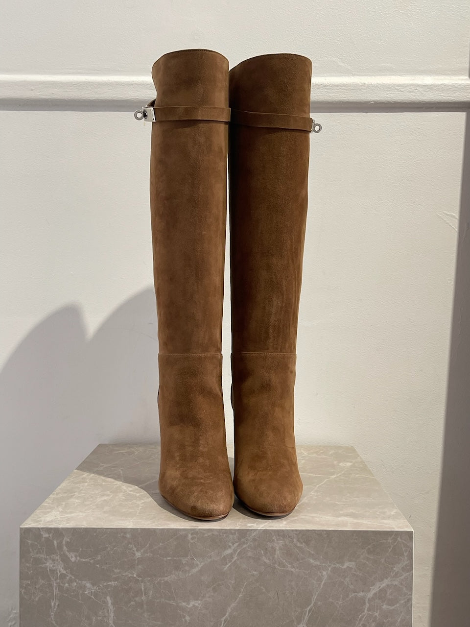 Bottes Hermès camel T.39 NEUVES