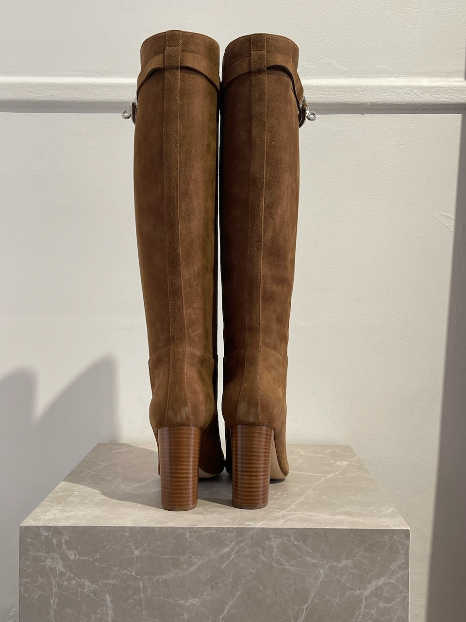 Bottes Hermès camel T.39 NEUVES