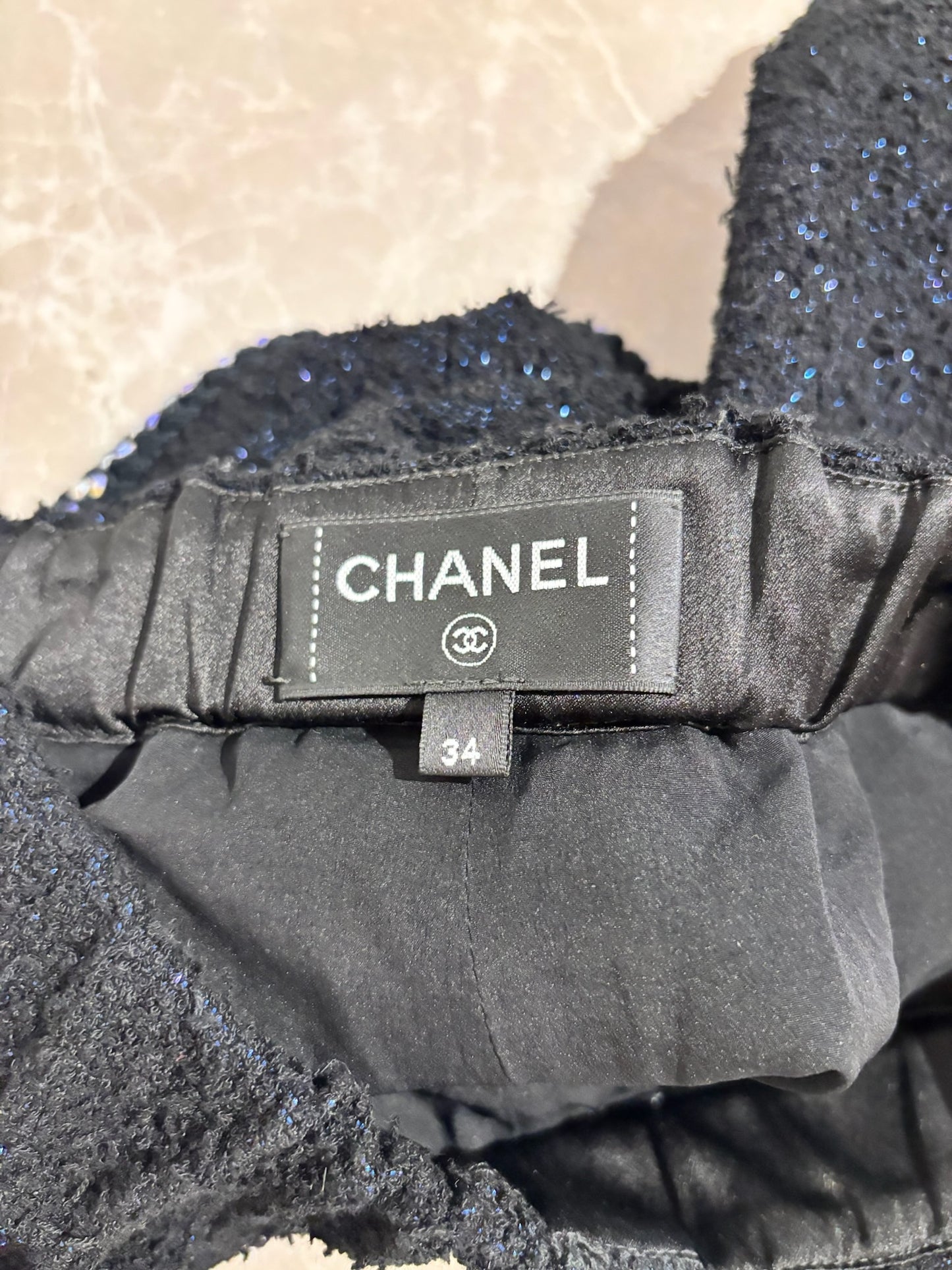 Short Chanel noir T.34