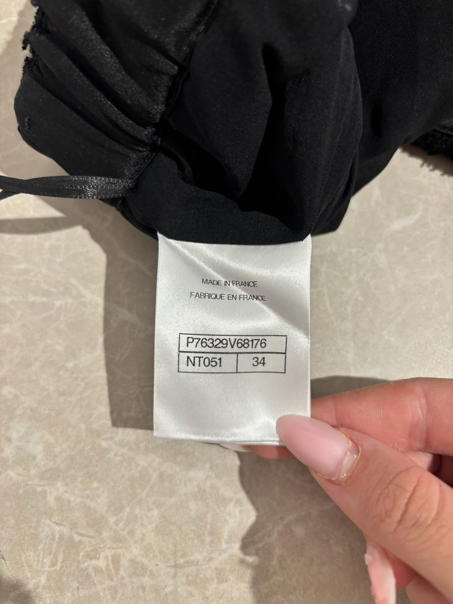 Short Chanel noir T.34