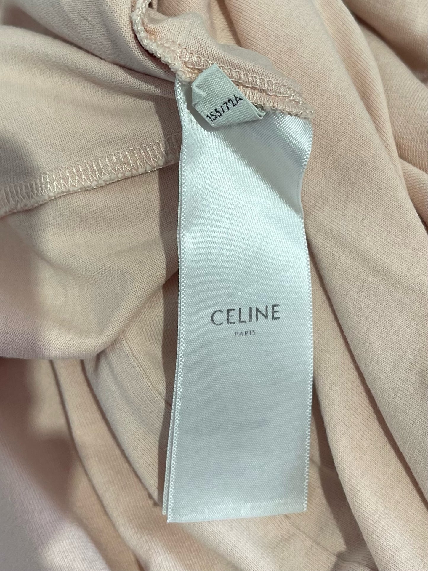 T-shirt Celine rose T.XS