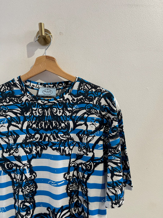 Robe Prada bleue T.XS