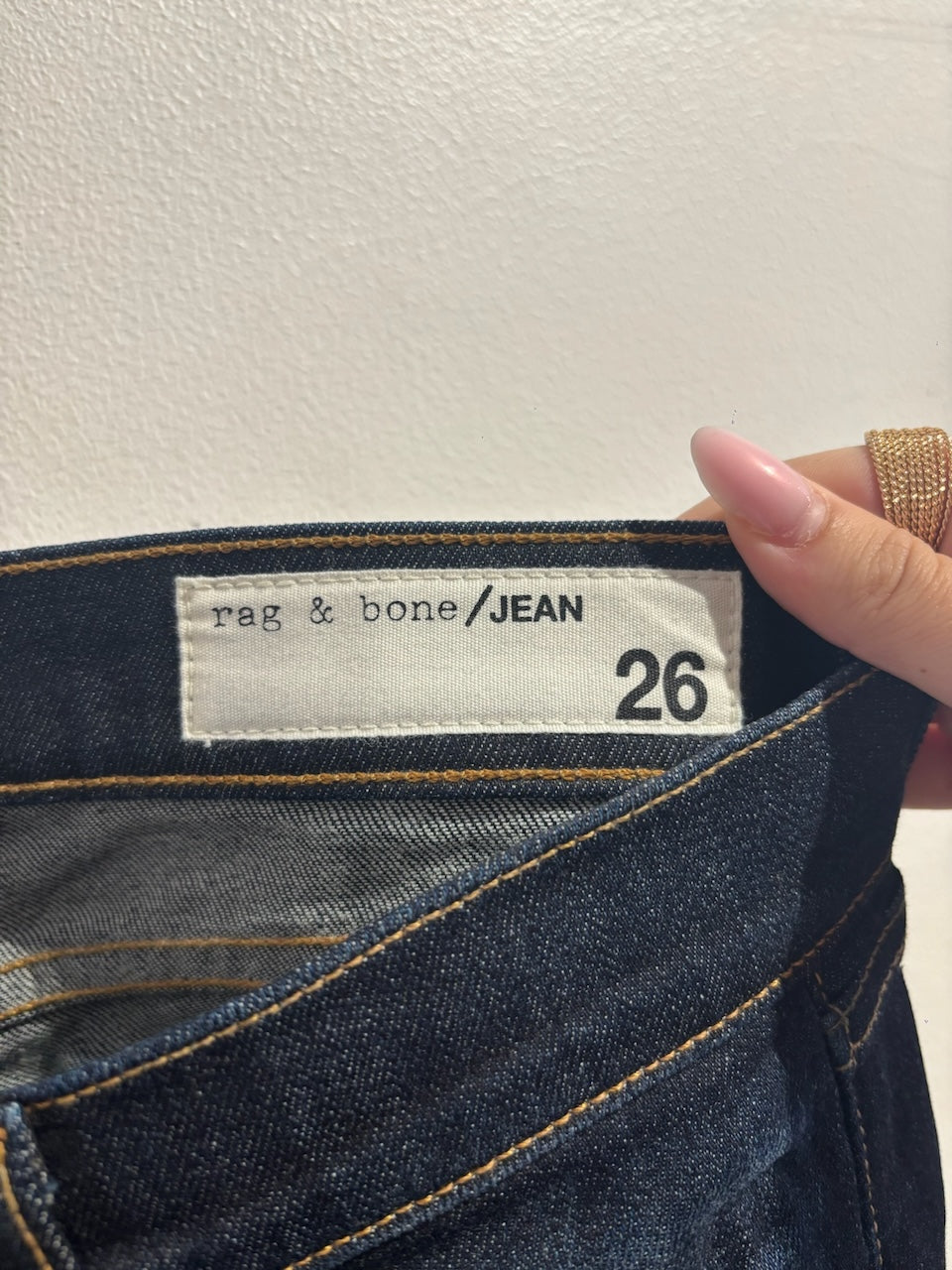 Jeans Rag & bone bleu T.26