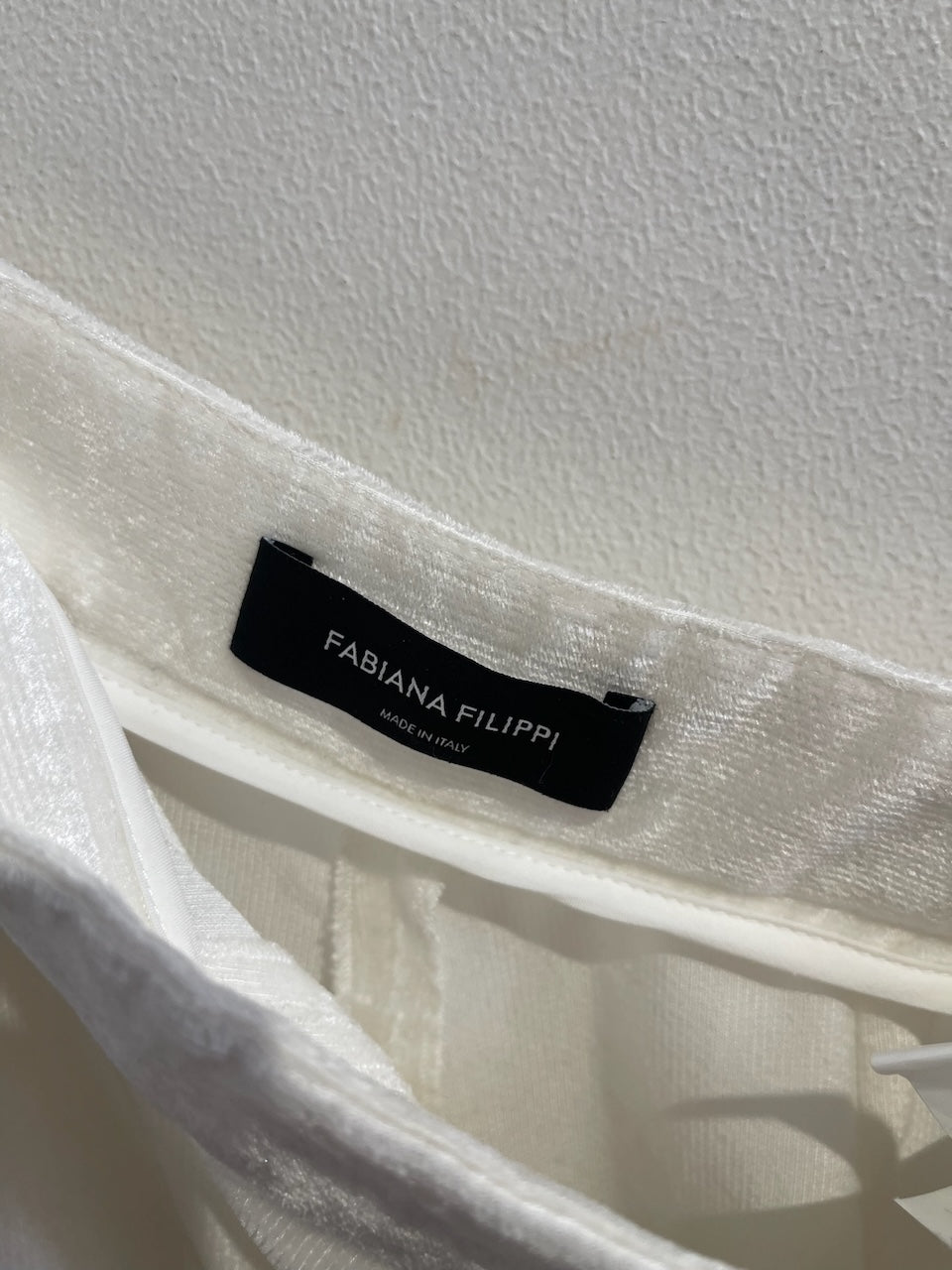 Pantalon Fabiana Filippi blanc T.36