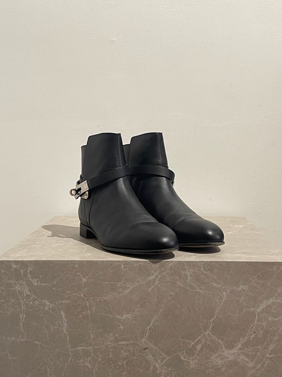 Bottines Hermes Néo noires T.38