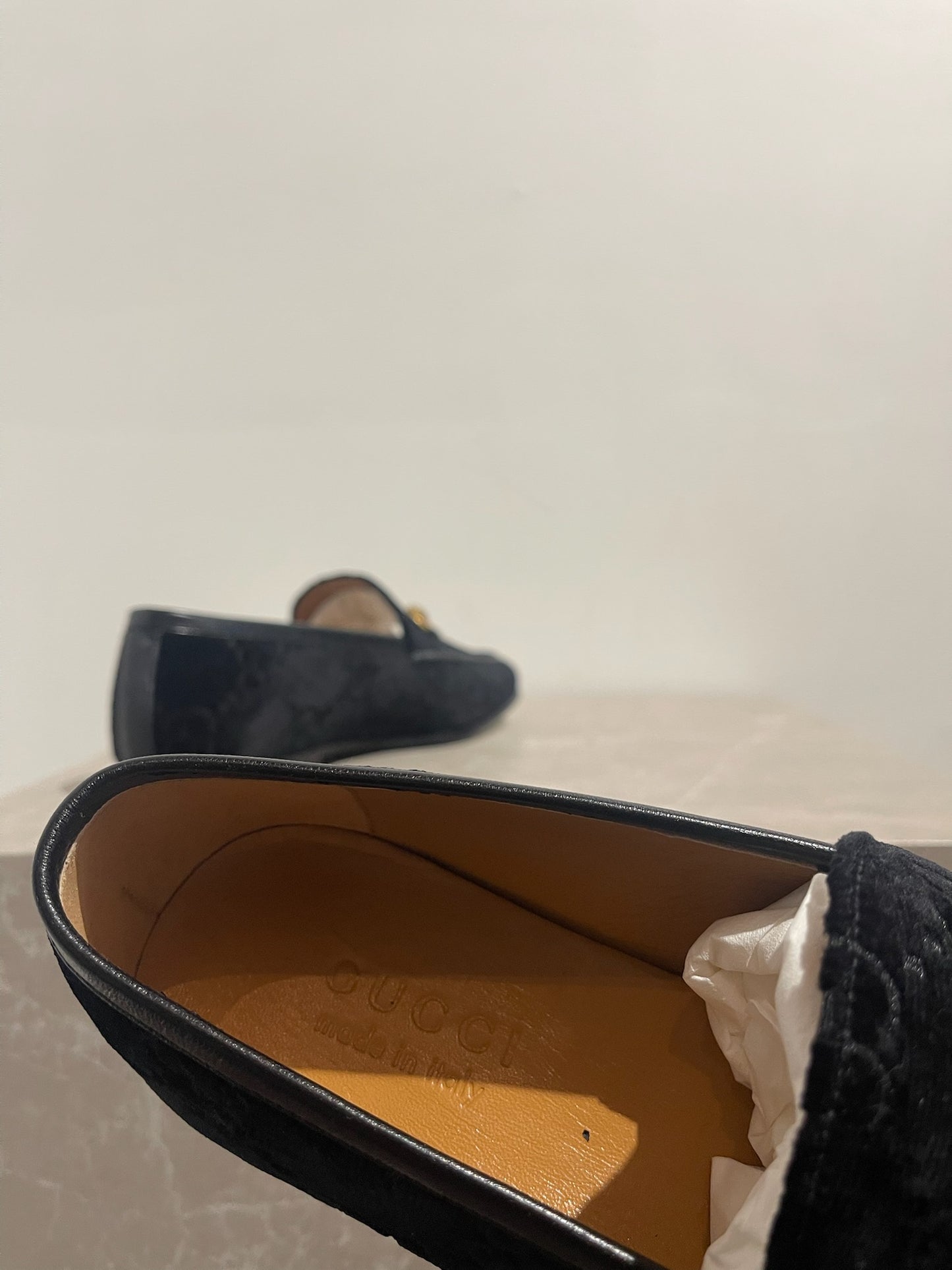 Mocassins Gucci noirs T.40