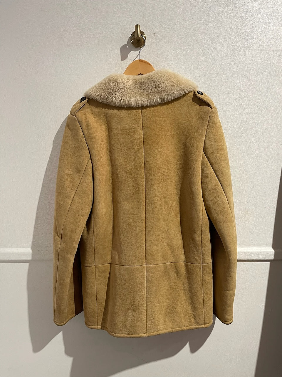 Manteau peau lainée Saint Laurent T.48