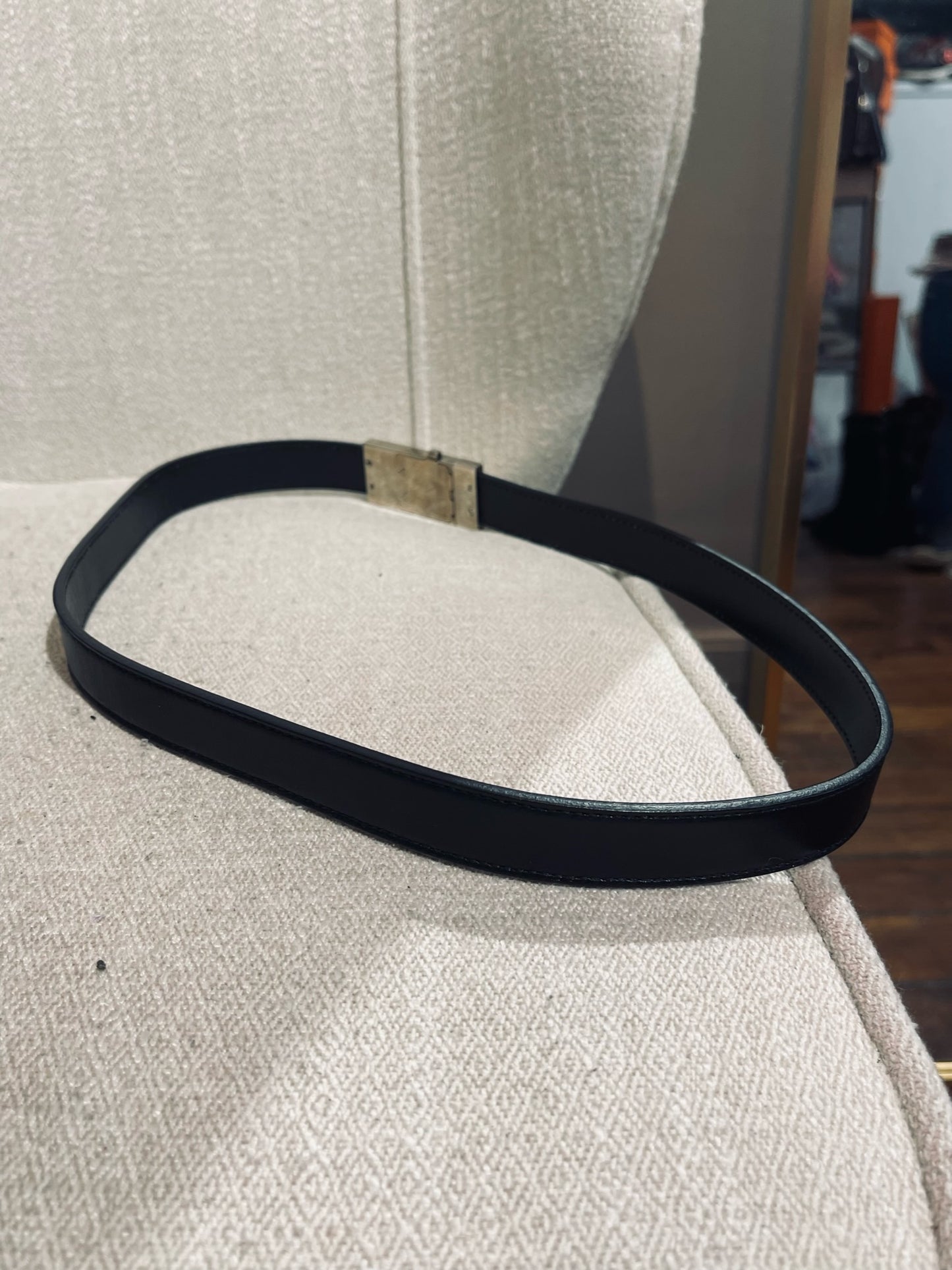 Ceinture Gucci noire T.70