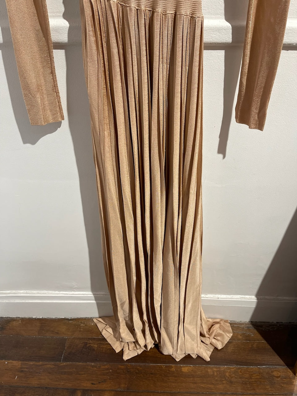 Robe Dior bleu beige T.38