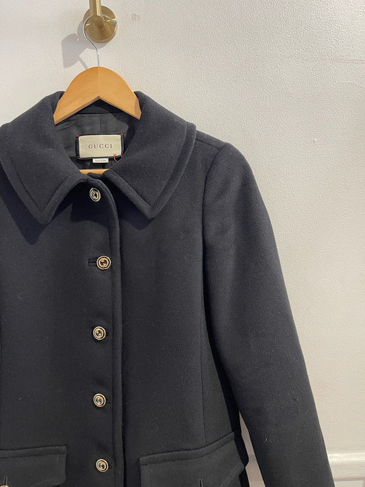 Manteau Gucci noir T.34