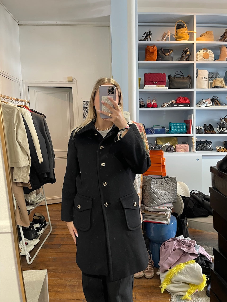 Manteau Gucci noir T.34