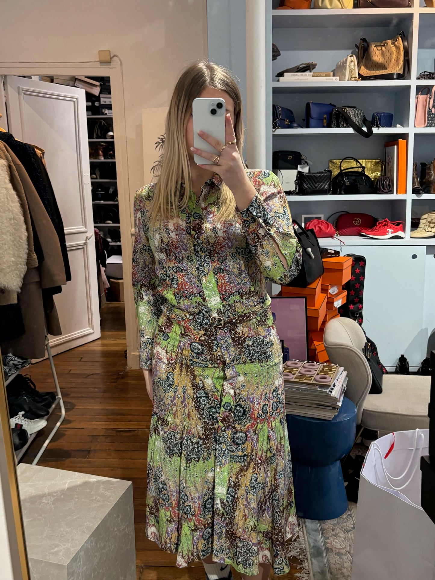 Robe Chloé à fleurs T.36