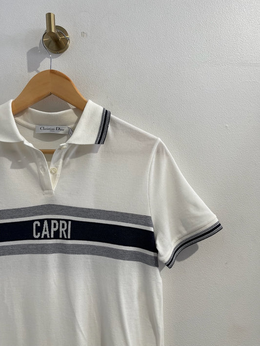 Robe Dior Capri blanche T.S
