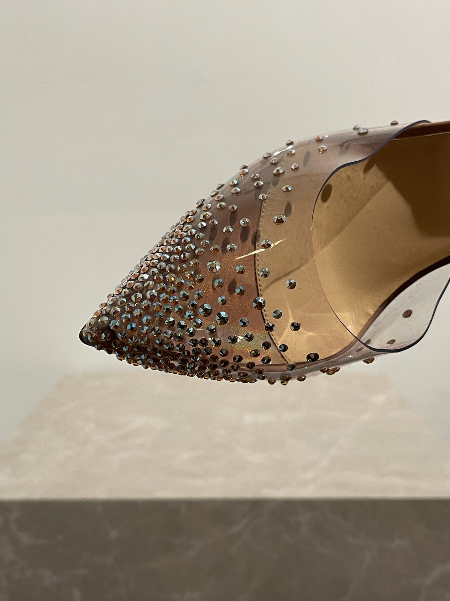 Escarpins Christian Louboutin nude T.40