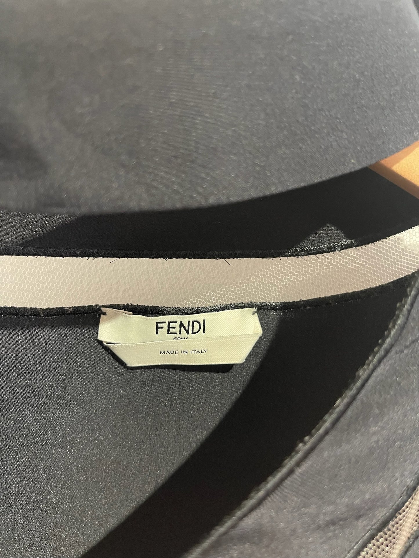 Blouse Fendi noire T.34
