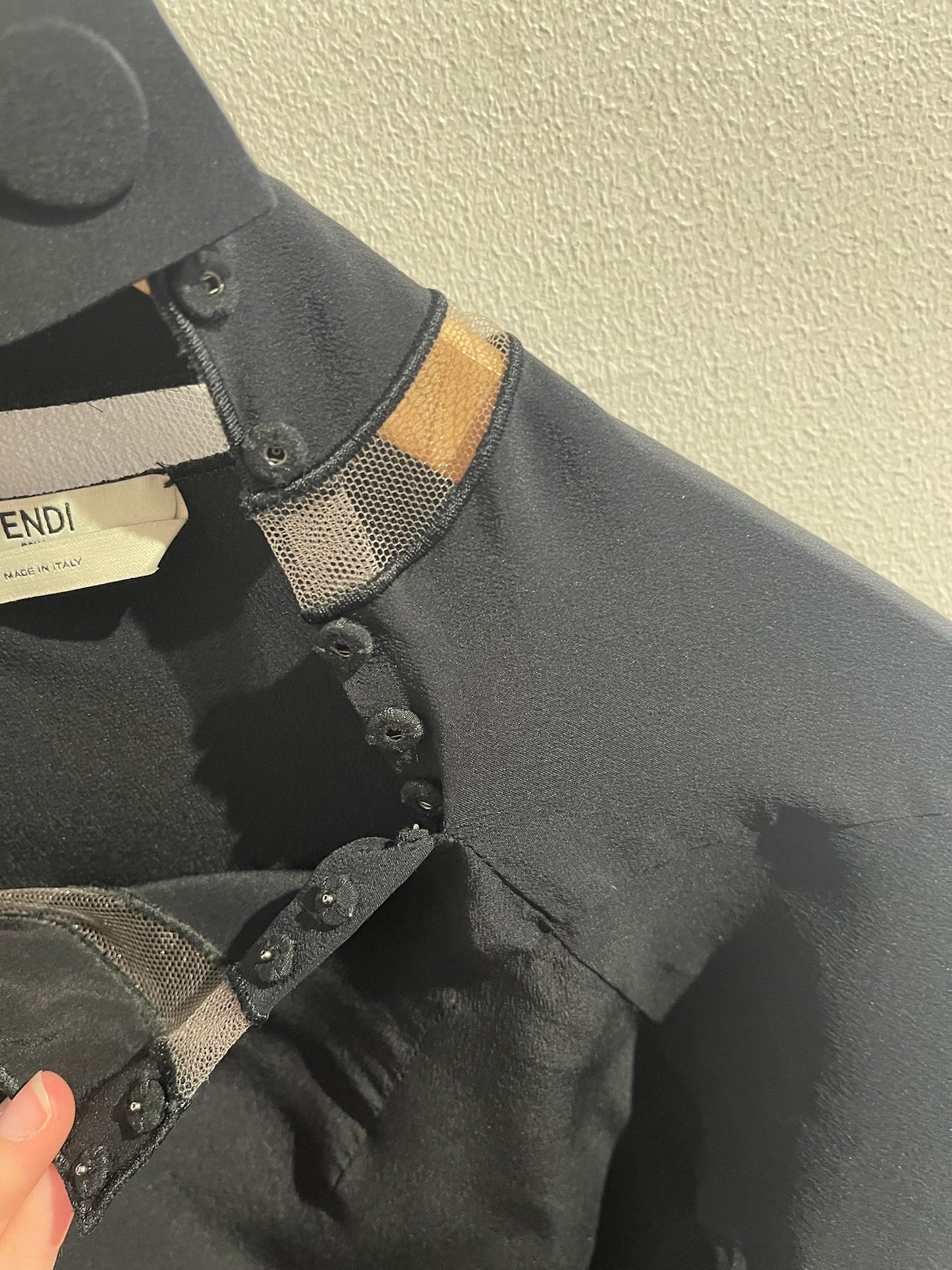 Blouse Fendi noire T.34