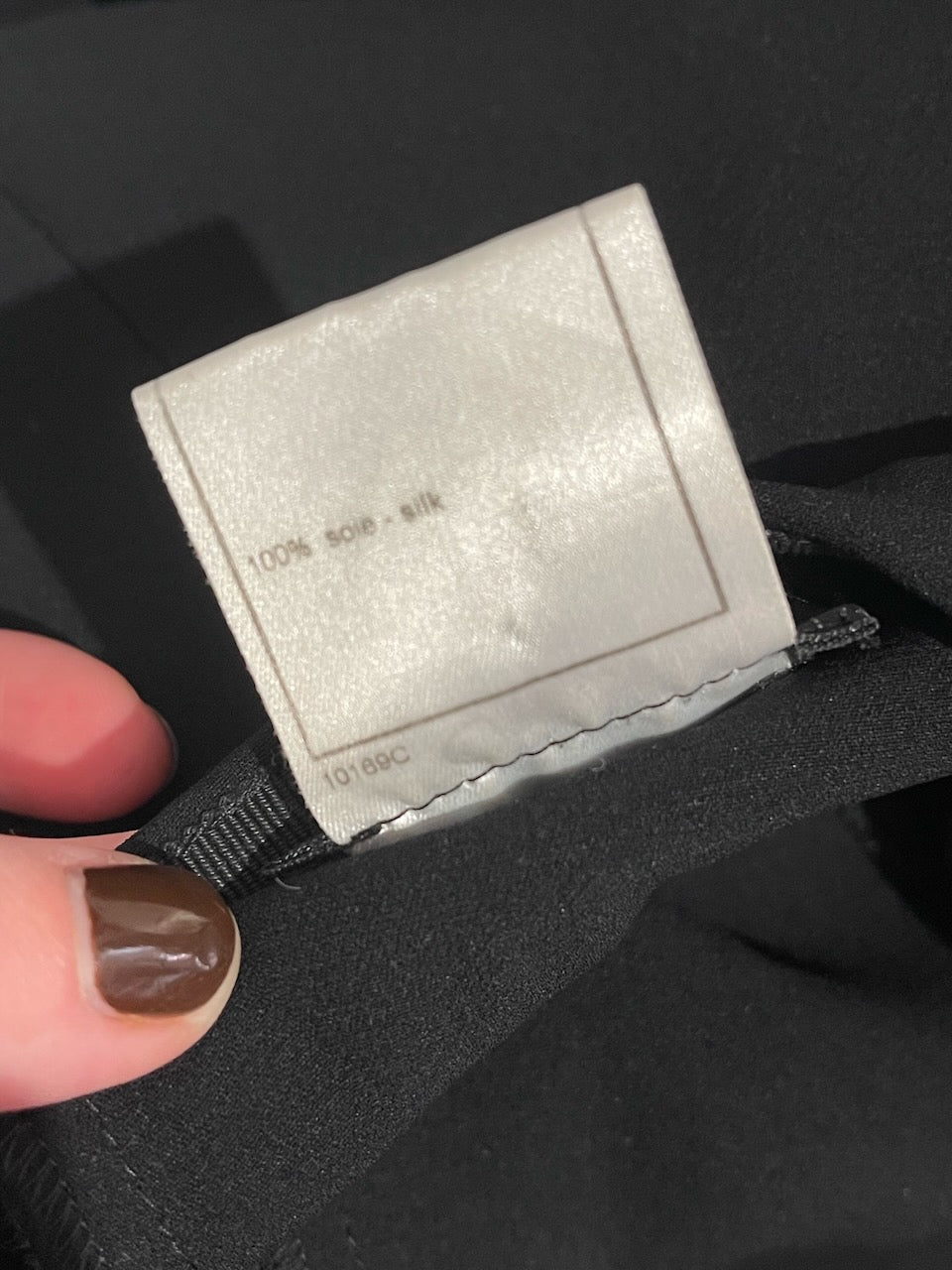 Jupe Chanel noire T.42