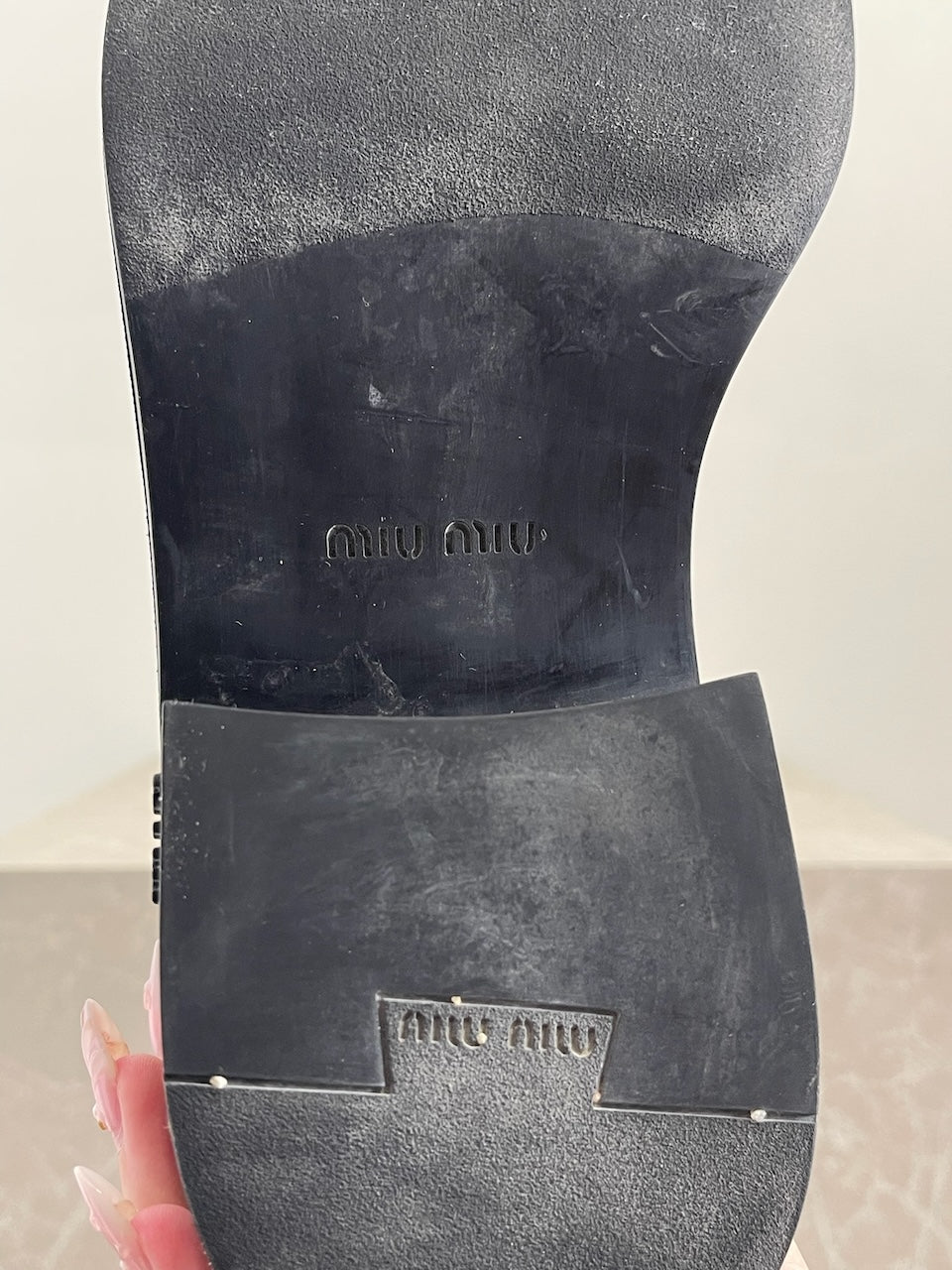 Richelieus Miu Miu noires T.39