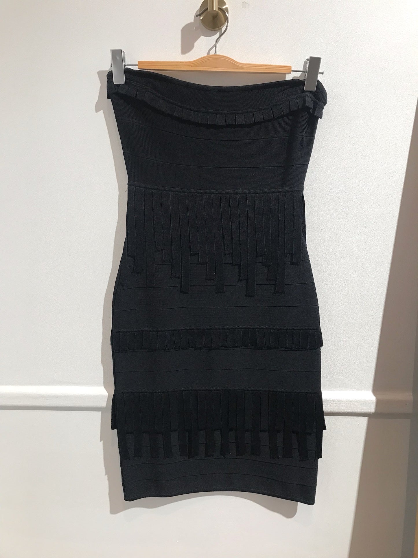 Robe Herve Leger noire T.S
