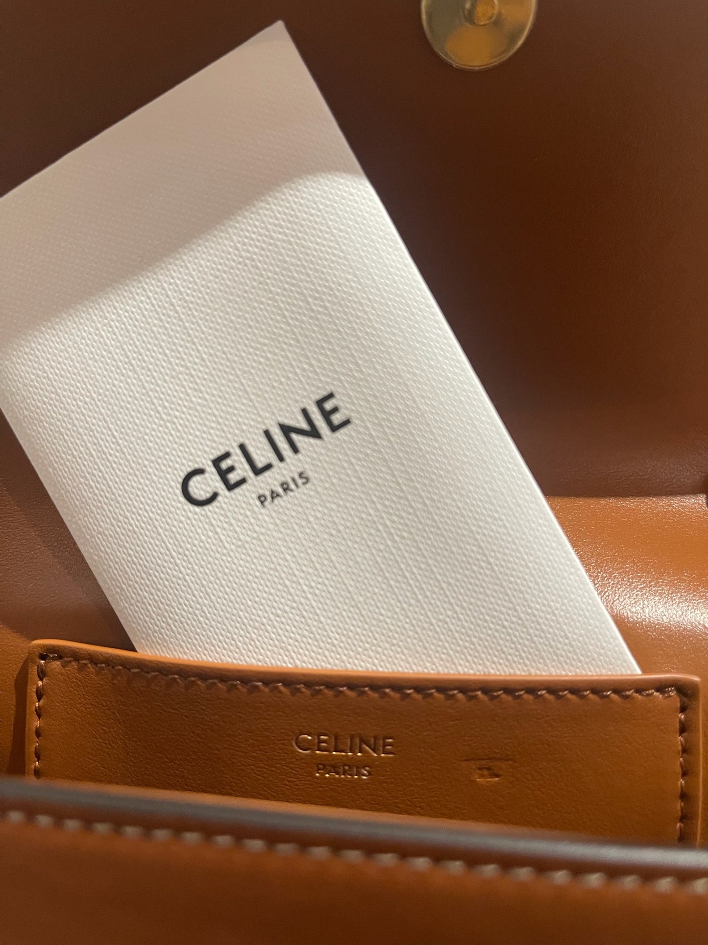 Sac Celine Tabou camel