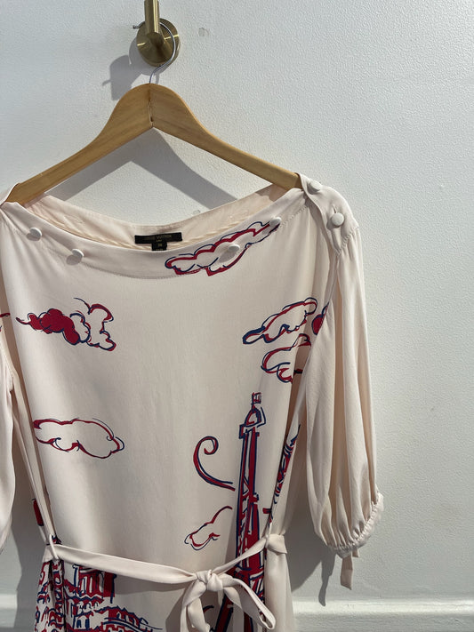 Robe Louis Vuitton rose T.36