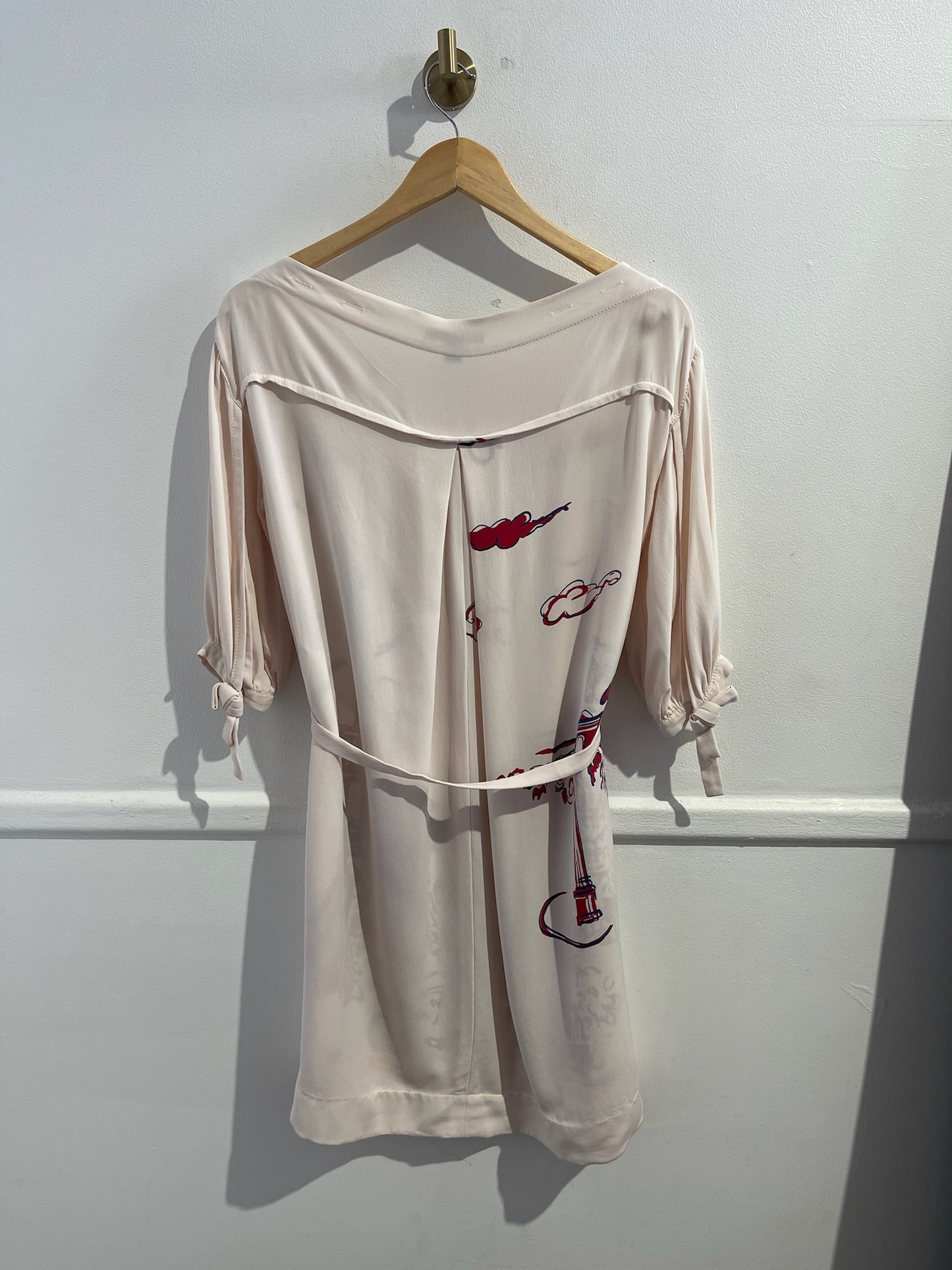 Robe Louis Vuitton rose T.36