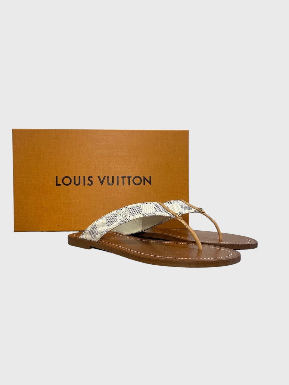 Sandales Louis Vuitton Azur Sunny T.38,5