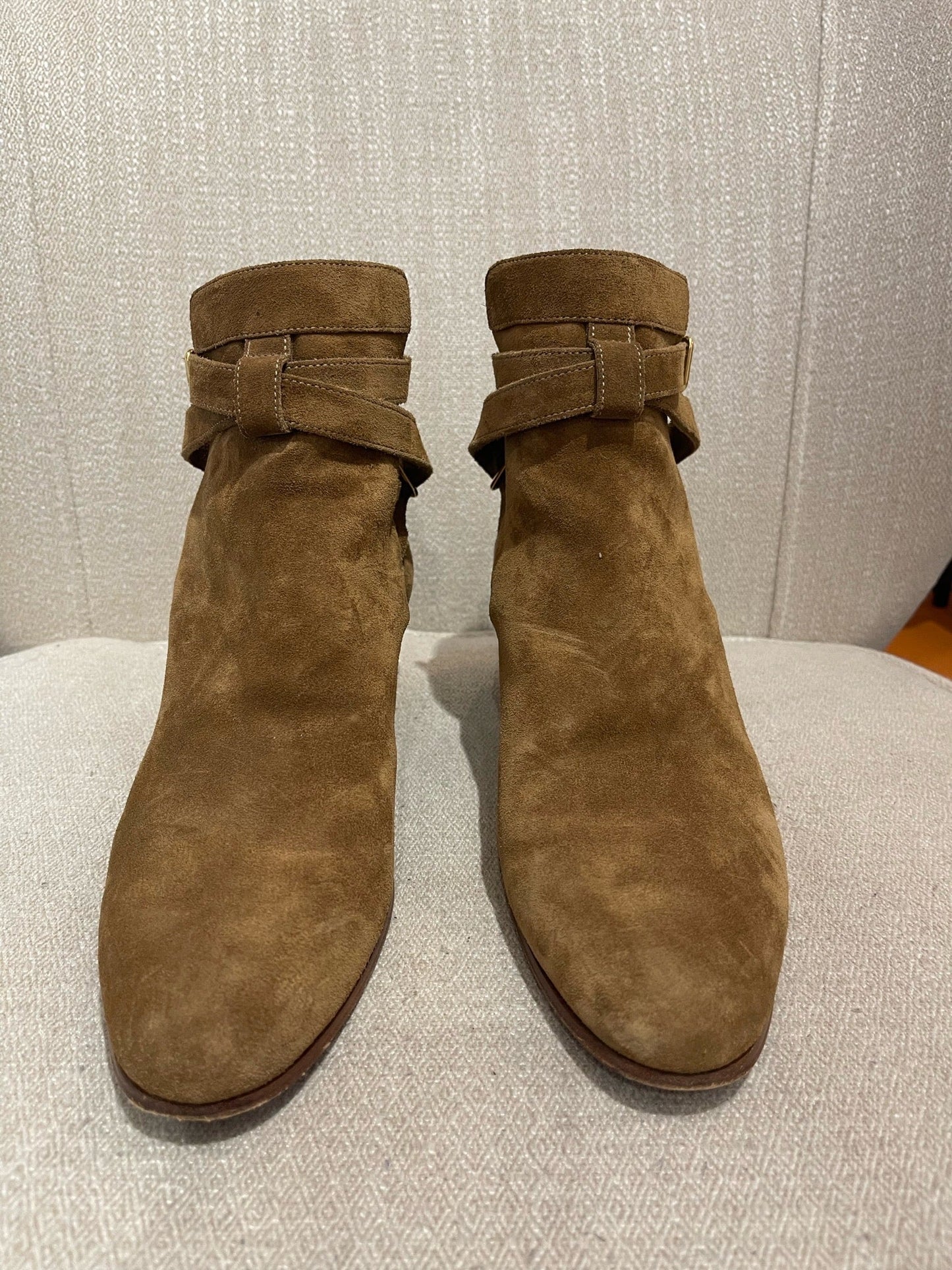 Boots Saint Laurent Jodhpur camel T.37