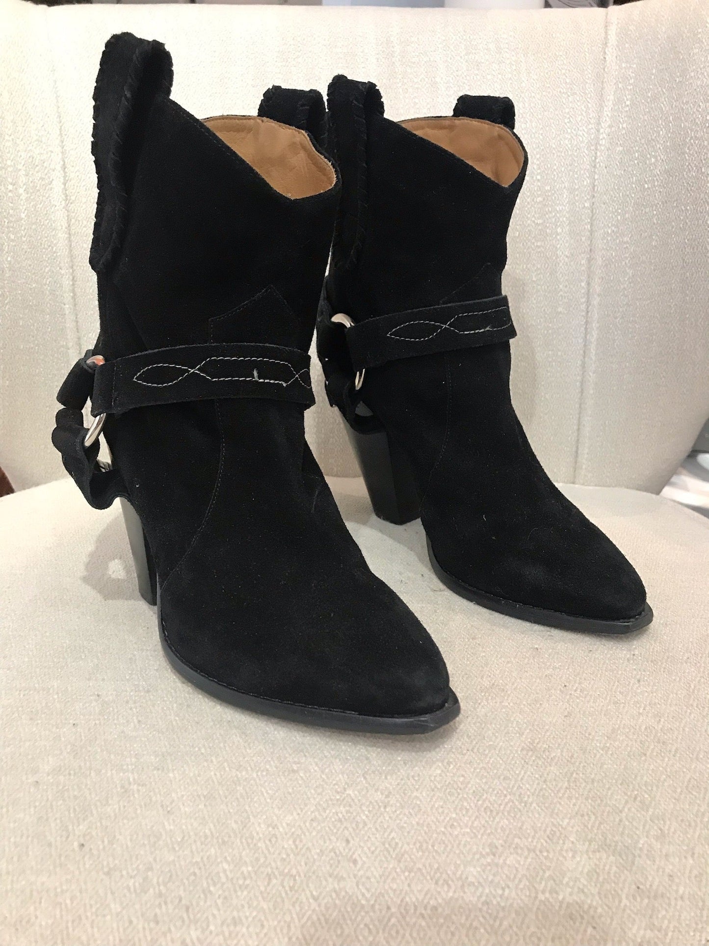 Boots Isabel Marant noires T.38