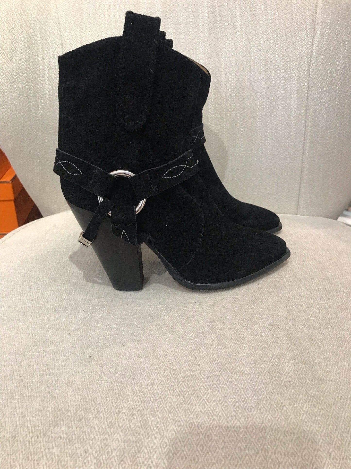 Boots Isabel Marant noires T.38