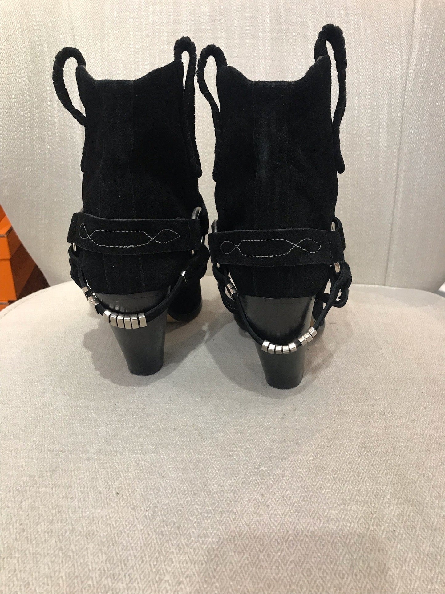 Boots Isabel Marant noires T.38