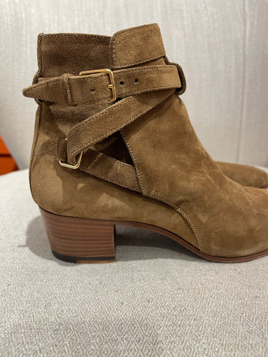 Boots Saint Laurent Jodhpur camel T.37