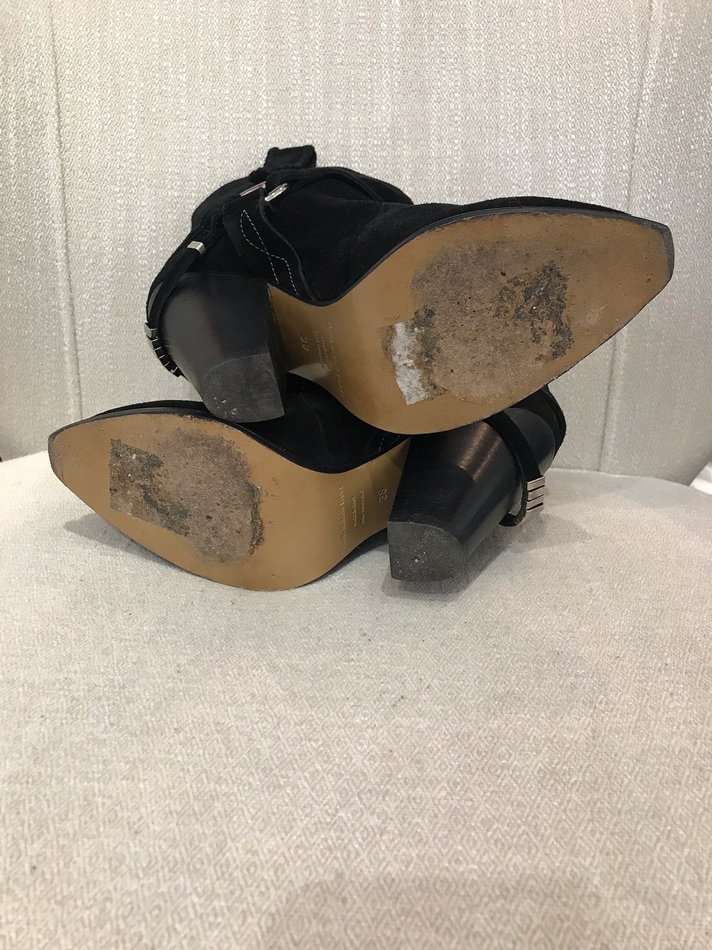 Boots Isabel Marant noires T.38