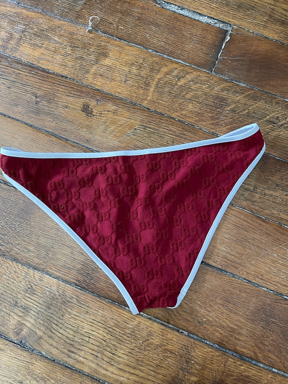 Maillot de bain Gucci rouge T.S