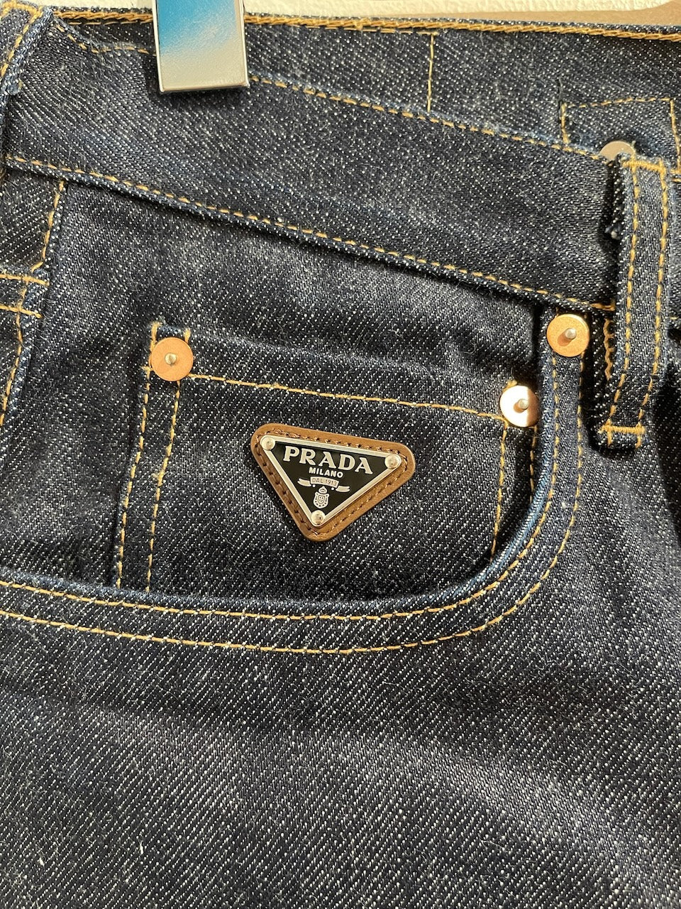 Jeans Prada bleu T.29