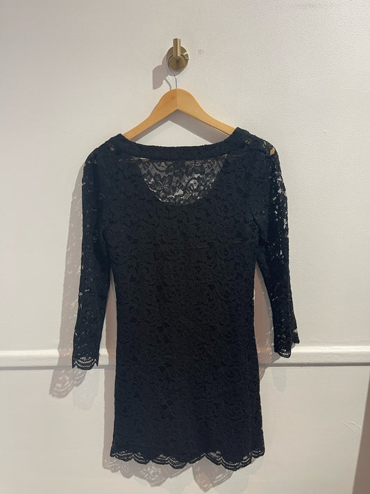 Robe Diane Von Furstenberg noire T.2
